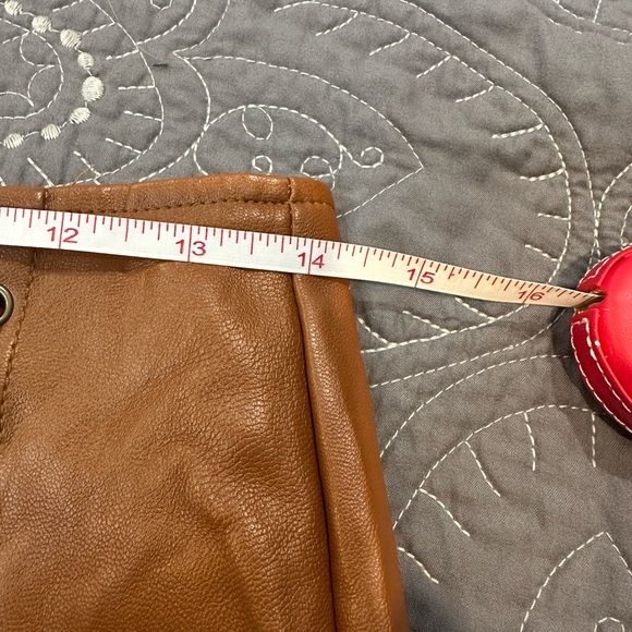 The Impeccable Pig Womens Pleather Skirt Size Small - Picture 5 of 8